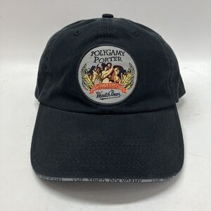 Wasatch Beers Polygamy Porter Hat Black Adjustable Cap Utah Brewery I’ve Tried